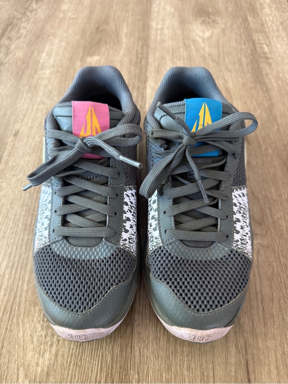 Nike JA 1 'Personal Touch' Grey Purple FQ4796-001 Youth 5.5